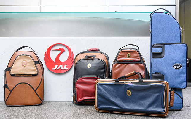 さまざまな管楽器に合わせてバリエーション豊かなMBの楽器ケース。