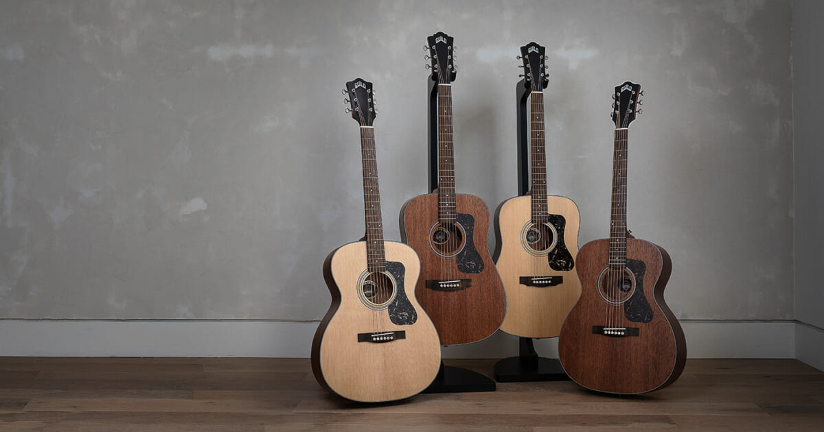 ギタリストを刺激する存在感とクオリティ。Guild アコースティック