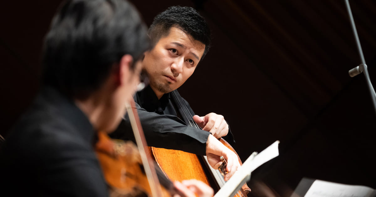 シューベルト「弦楽五重奏曲」、C調言葉は変幻自在／宮田大と仲間たち