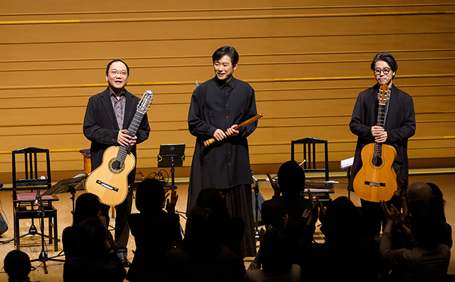沖仁、鈴木大介、藤原道山