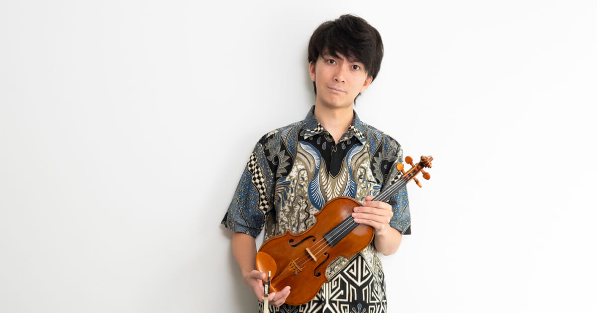自分の根源にある楽曲「バッハの無伴奏ソナタ＆パルティータ」で初