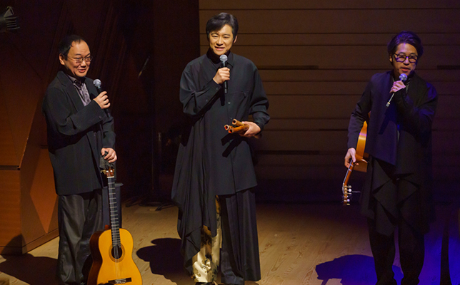 沖仁、鈴木大介、藤原道山