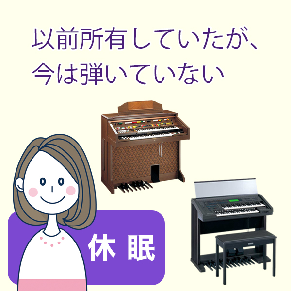 以前所有していたが、今は弾いていない・休眠