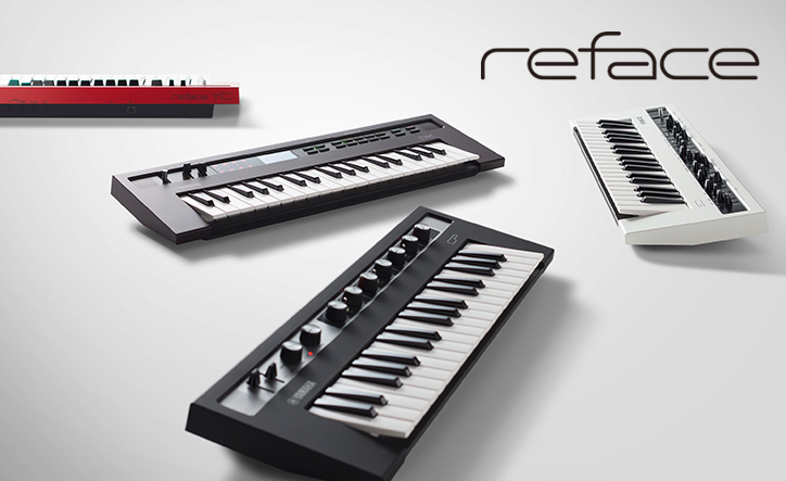 コンパクトかつハイグレードなシンセサイザー「reface」シリーズが登場