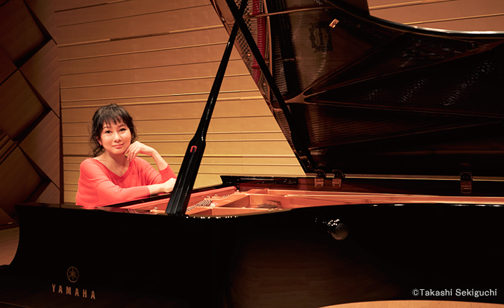ヤマハホールに響きわたるCFXの美しい音をピアノソロアルバムで／国府弘子