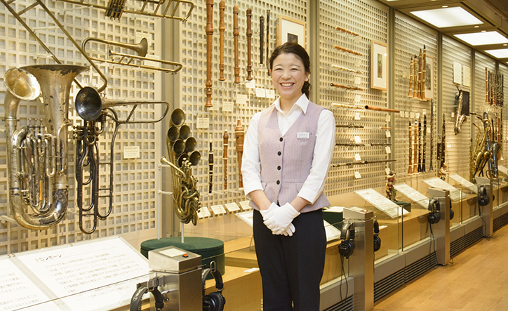 楽器博物館の学芸員の仕事　Web音遊人