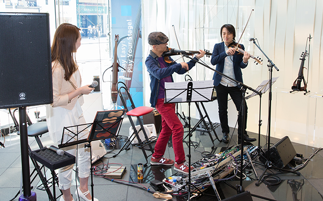 エレクトリックバイオリン Web音遊人