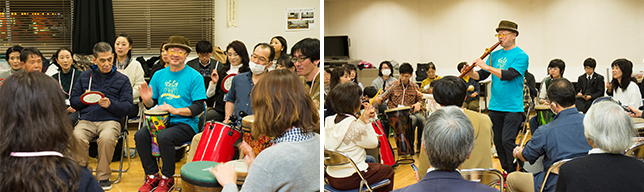 打楽器の即興演奏を楽しむドラムサークルの普及に努める／ドラムサークルファシリテーターの仕事（前編）