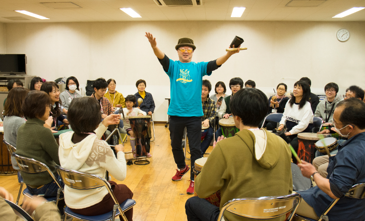 誰でも自由に叩けて、皆と一緒に楽しめるのがドラムサークルの良さ/ドラムサークルファシリテーターの仕事(後編)