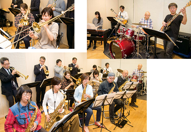 われら音遊人：年齢も職業も超えた仲間が集う 結成30年のビッグバンド