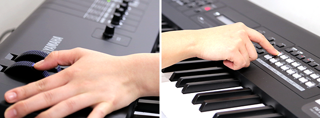 高音質のピアノ・シンセサイザー「MX88」はタッチ感も抜群。88鍵でありながら持ち運びも楽々！