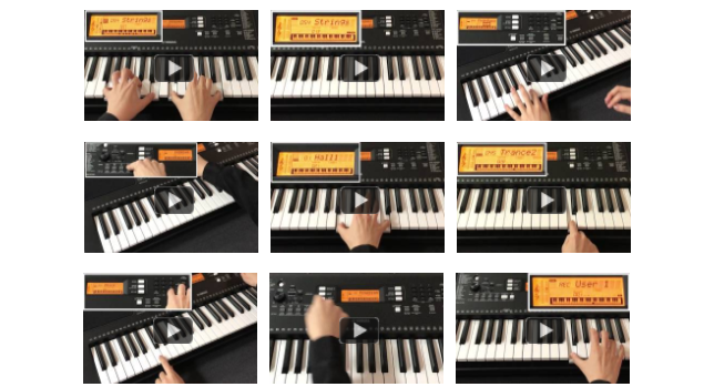 多彩な音色と充実のレッスン機能で、ますます楽しく！電子キーボード