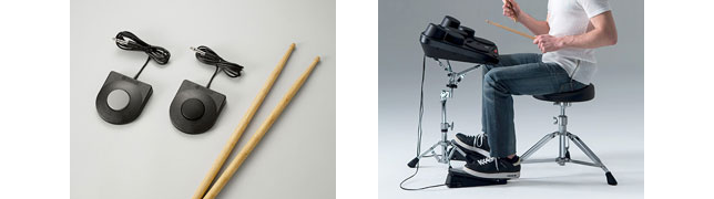 卓上でドラム演奏が楽しめる！音色と叩き心地にこだわったデジタル