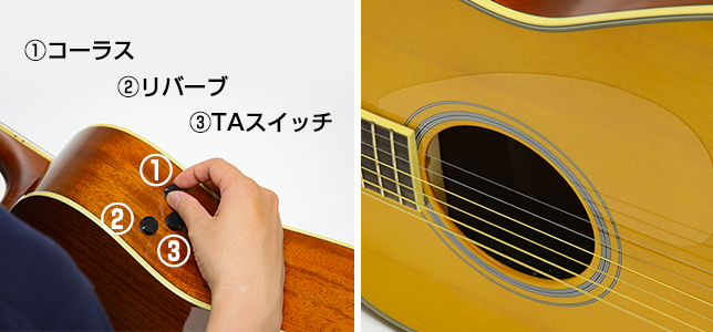 トランスアコースティックギター