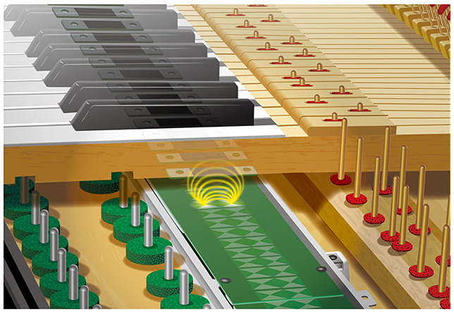 トランスアコースティックピアノ
