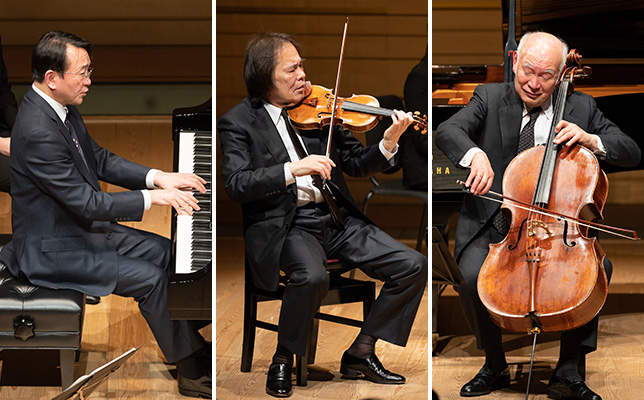 徳永二男、堤剛、練木繁夫