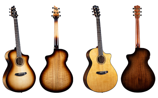 (写真左)Artista Proシリーズ「Artista Pro Concert Burnt Amber CE」(写真右)Performer Proシリーズ「Performer Pro Concerto Aged Toner CE」