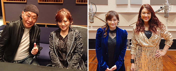 (左)渡辺美里・泉谷しげる(右)渡辺美里・LiLiCo