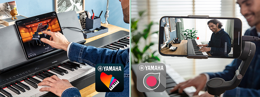 電子ピアノ「P-225」「P-145」