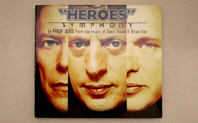 デニス・ラッセル・デイヴィス指揮アメリカン・コンポーザーズ・オーケストラによるフィリップ・グラス「ヒーローズ・シンフォニー（交響曲第４番）」（1997年、旧フィリップス、マーキュリー）