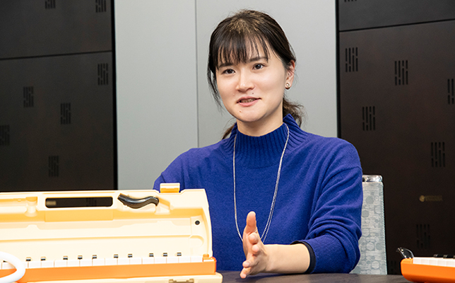 管弦打事業戦略部の安藤真生さん