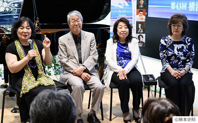 海老彰子、弘中孝、須田眞美子、伊藤恵