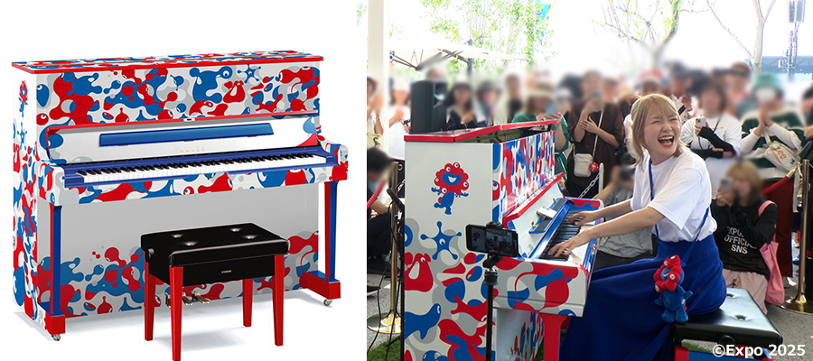 ミャクミャクピアノの画像