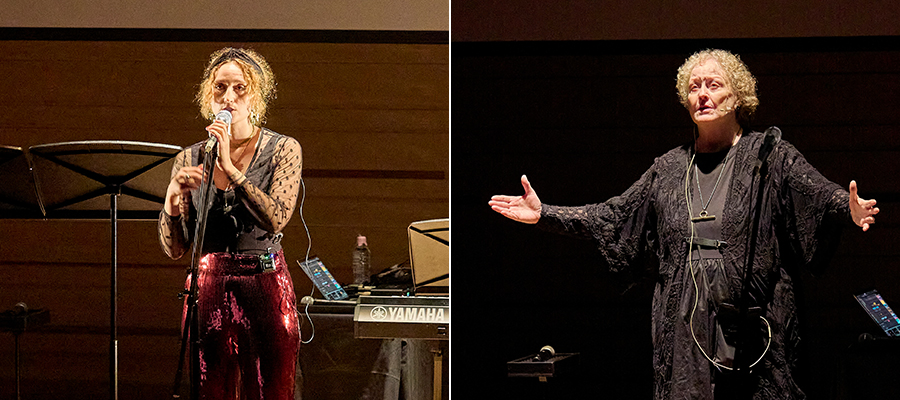 ソフィア・メイ・ウッドリー(左)とモーリーン・チョウニング(右)。