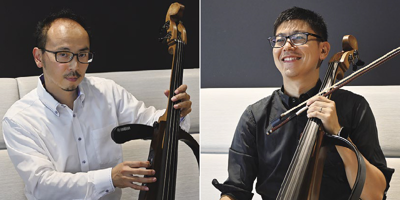 宮崎交司さんと中山大輔さんのインタビュー写真