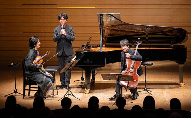 プレトーク中の写真